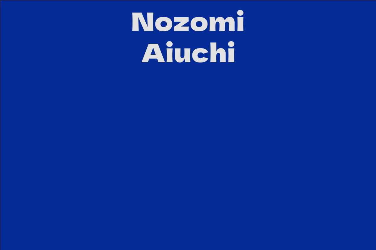 Nozomi Aiuchi