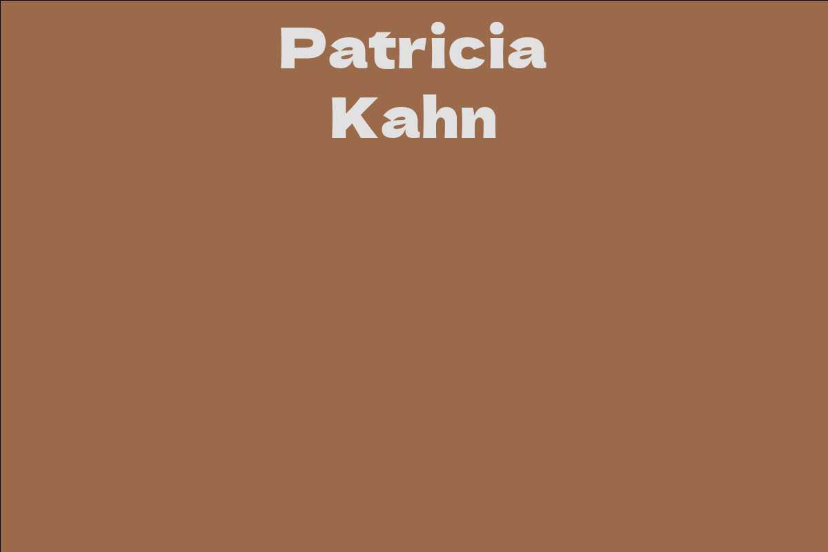 Patricia Kahn