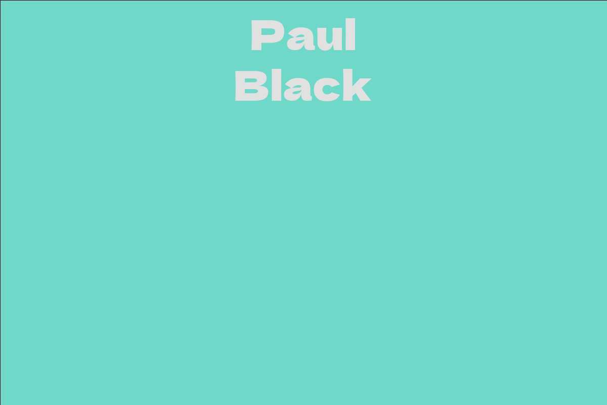 Paul Black