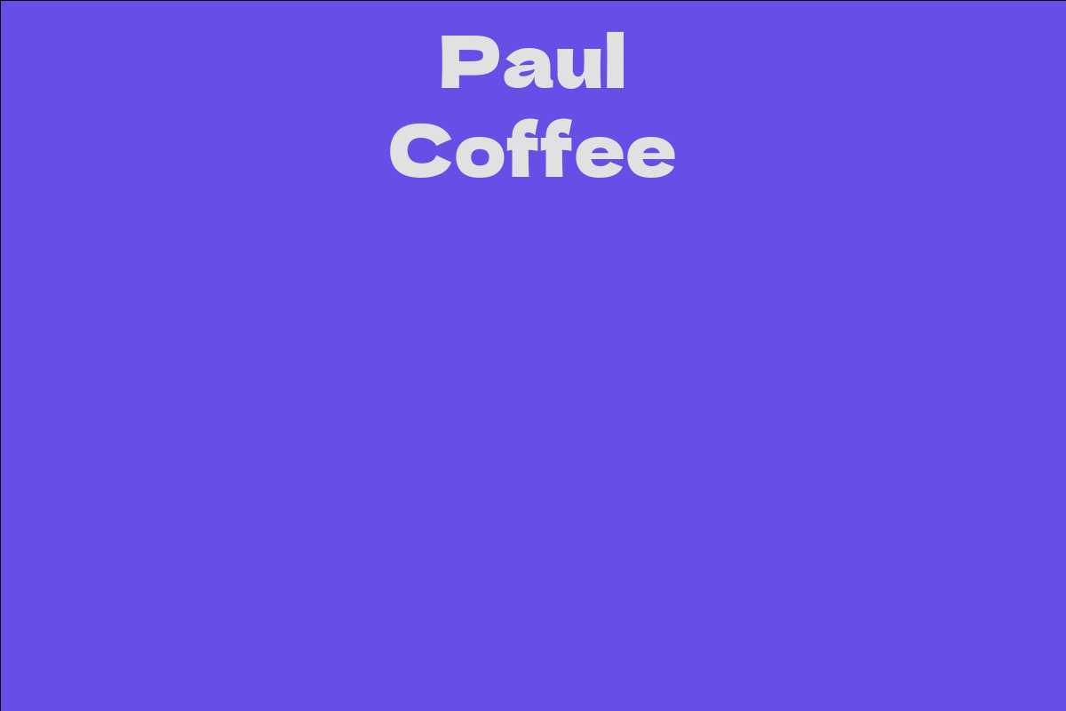Paul Coffee