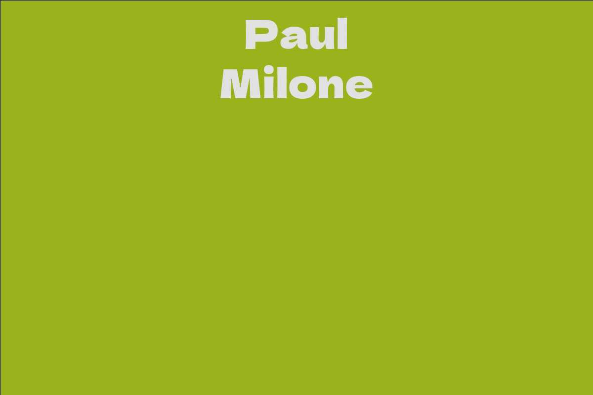 Paul Milone