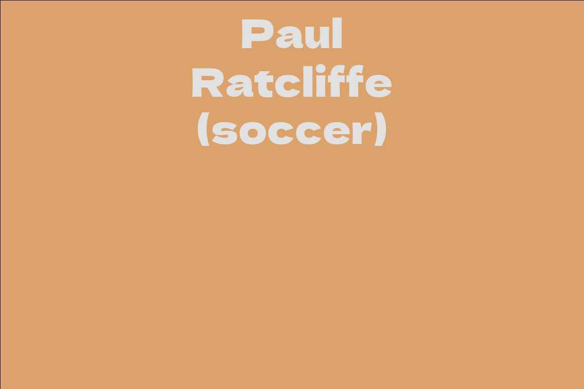 Paul Ratcliffe (soccer)