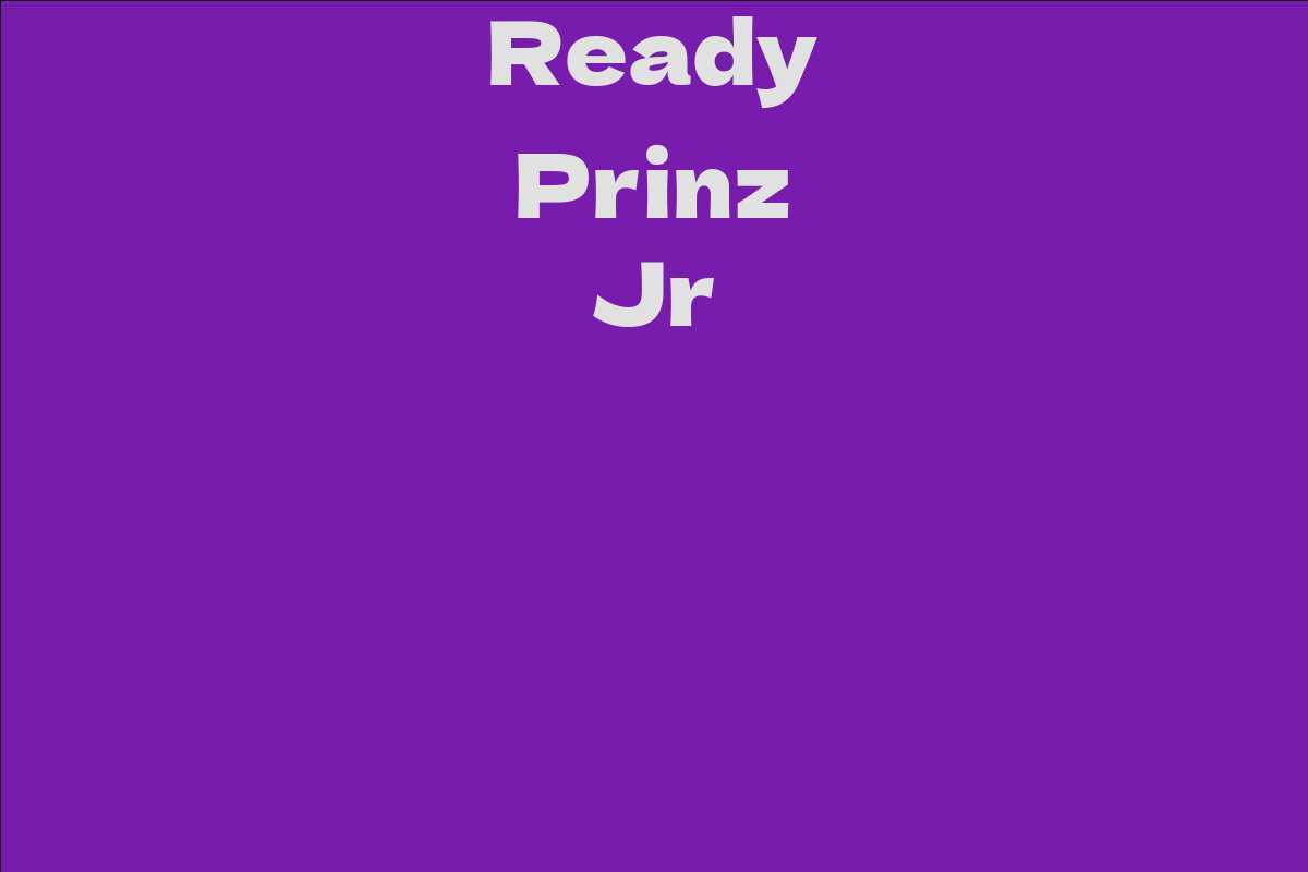 Ready Prinz Jr
