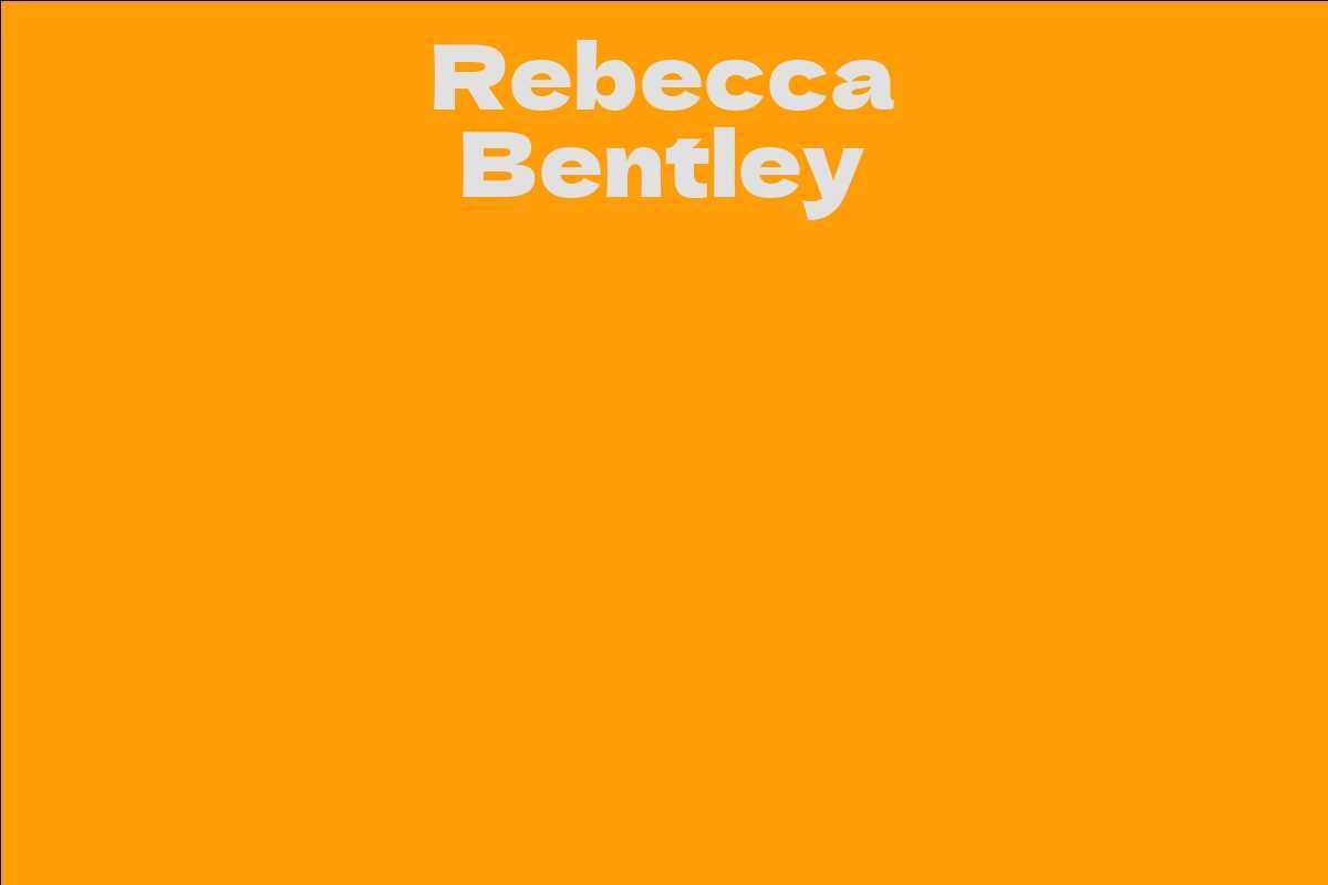 Rebecca Bentley