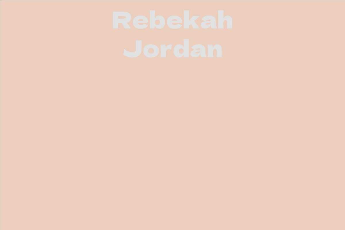 Rebekah Jordan