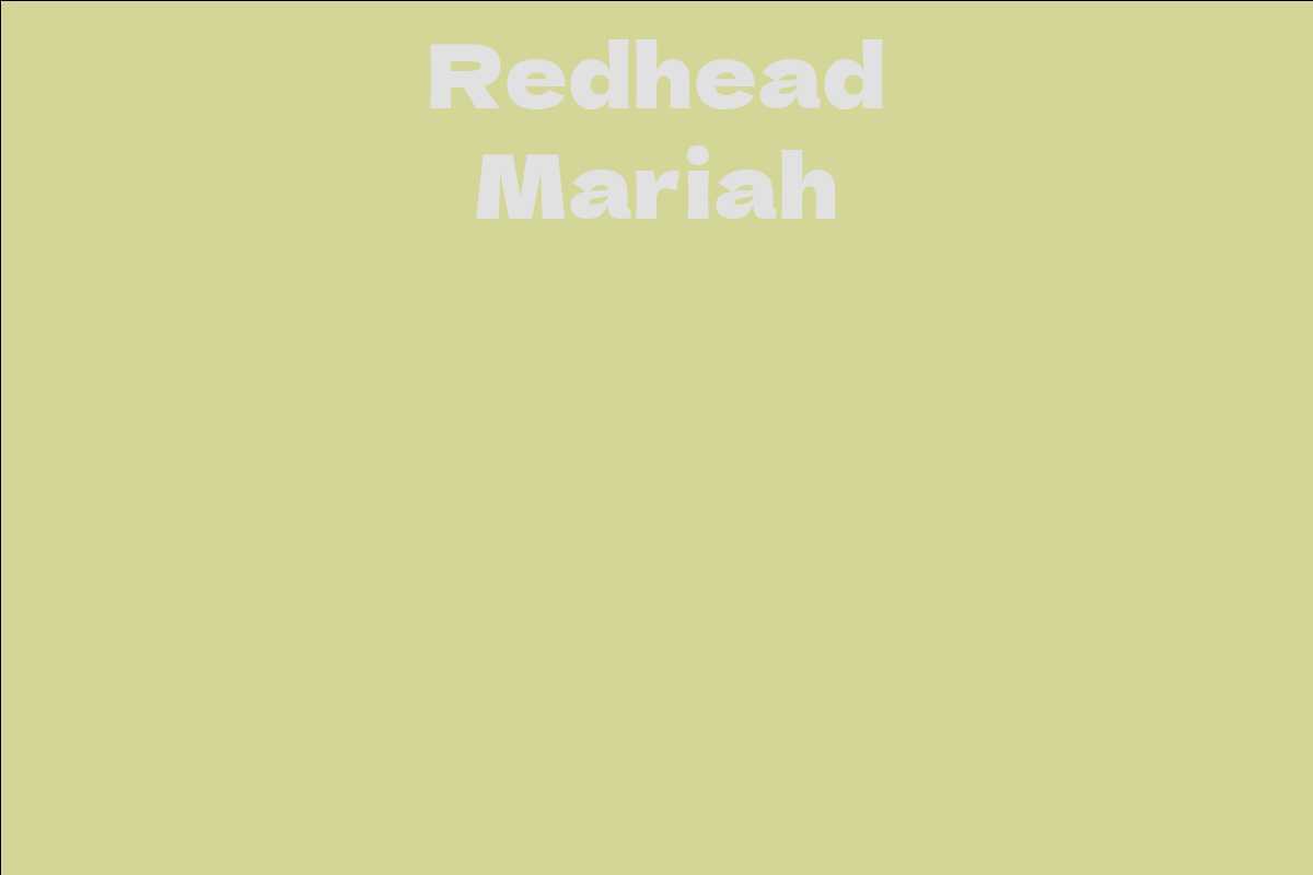 Redhead Mariah