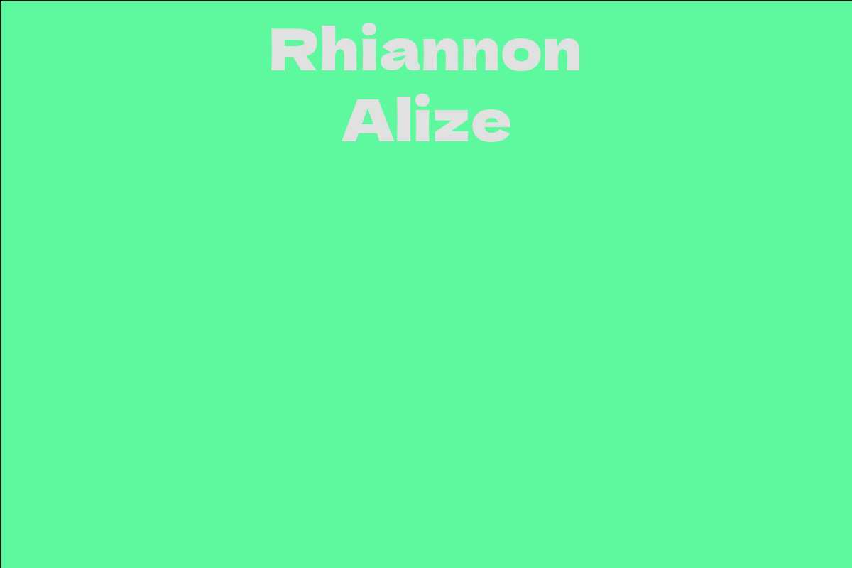 Rhiannon Alize