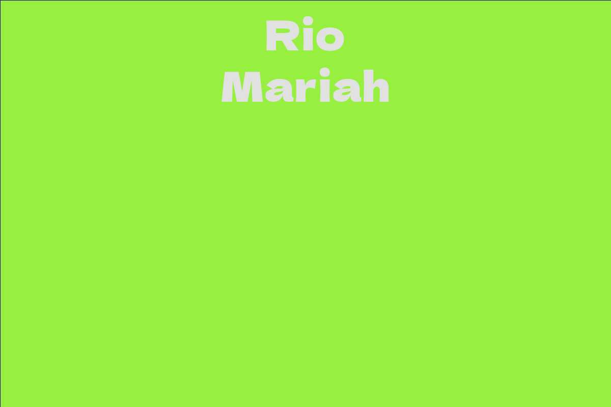 Rio Mariah