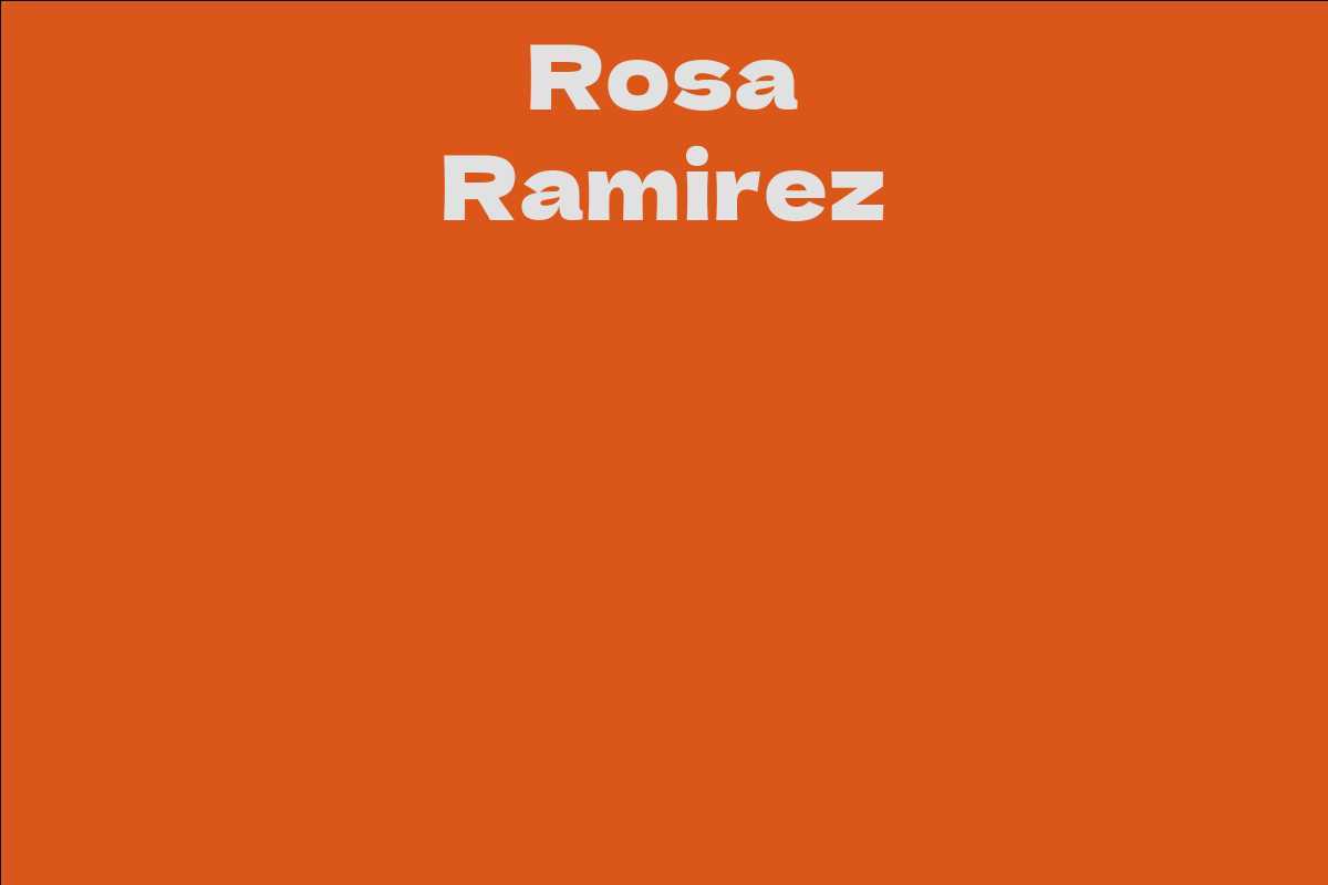 Rosa Ramirez