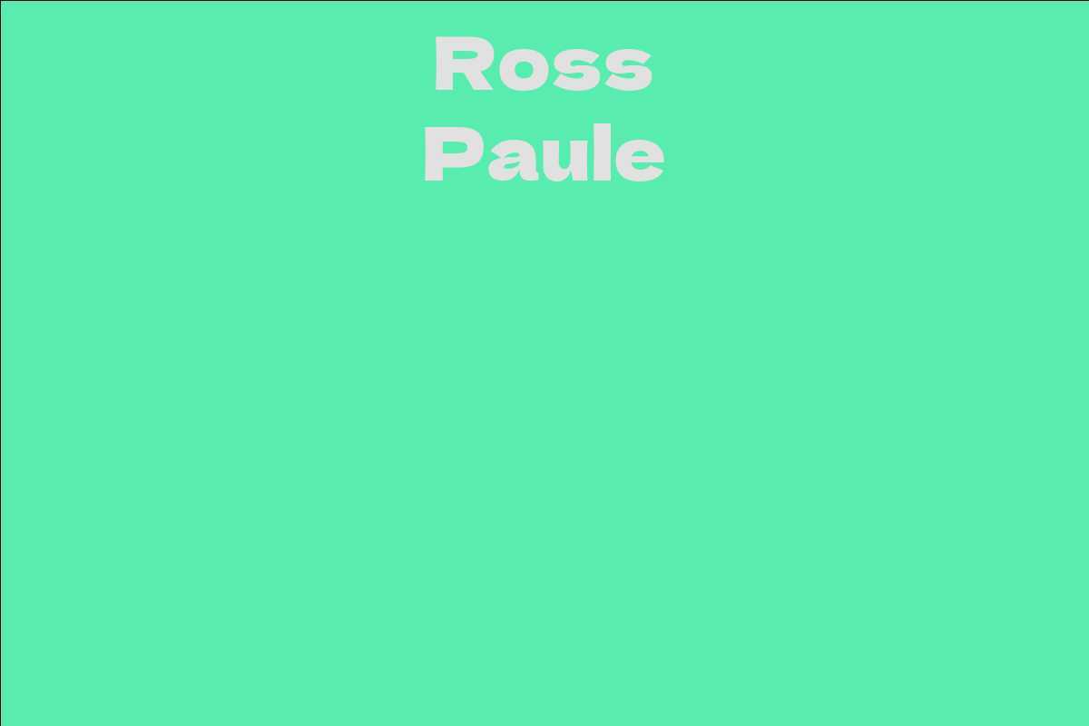 Ross Paule