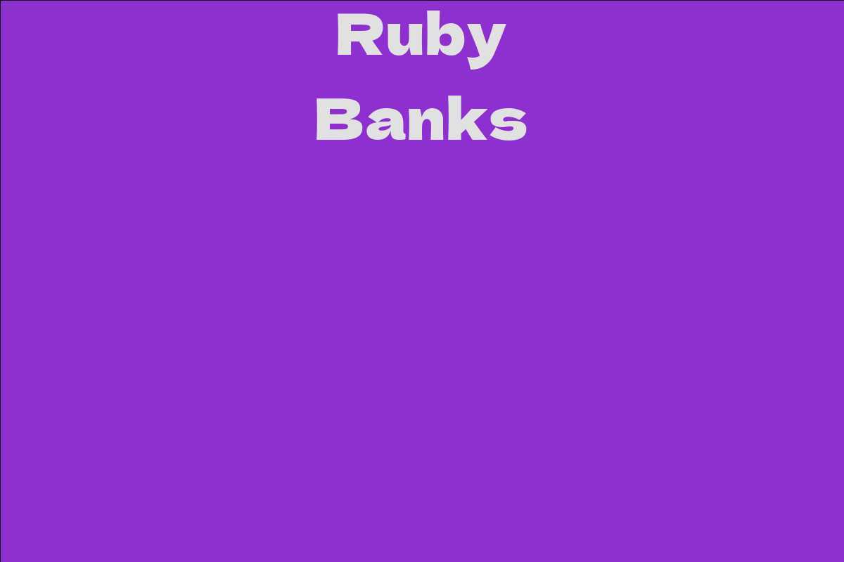 Ruby Banks