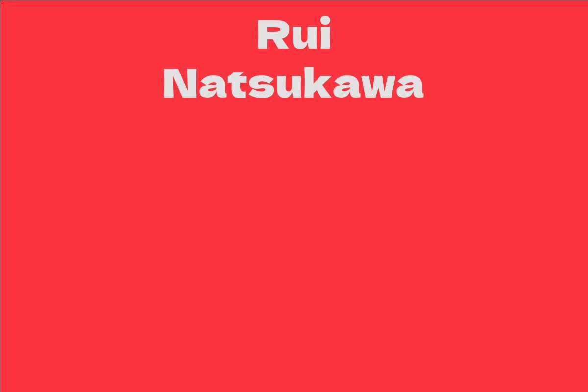 Rui Natsukawa