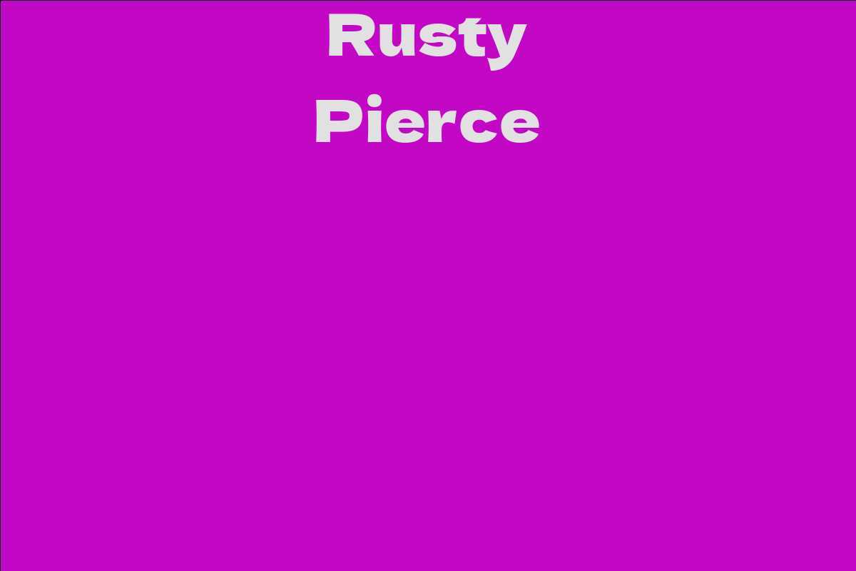 Rusty Pierce