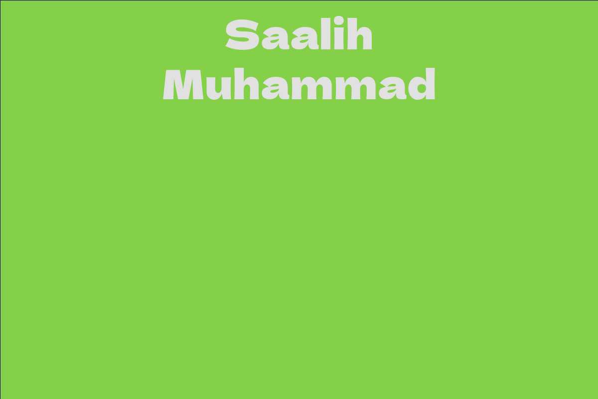 Saalih Muhammad