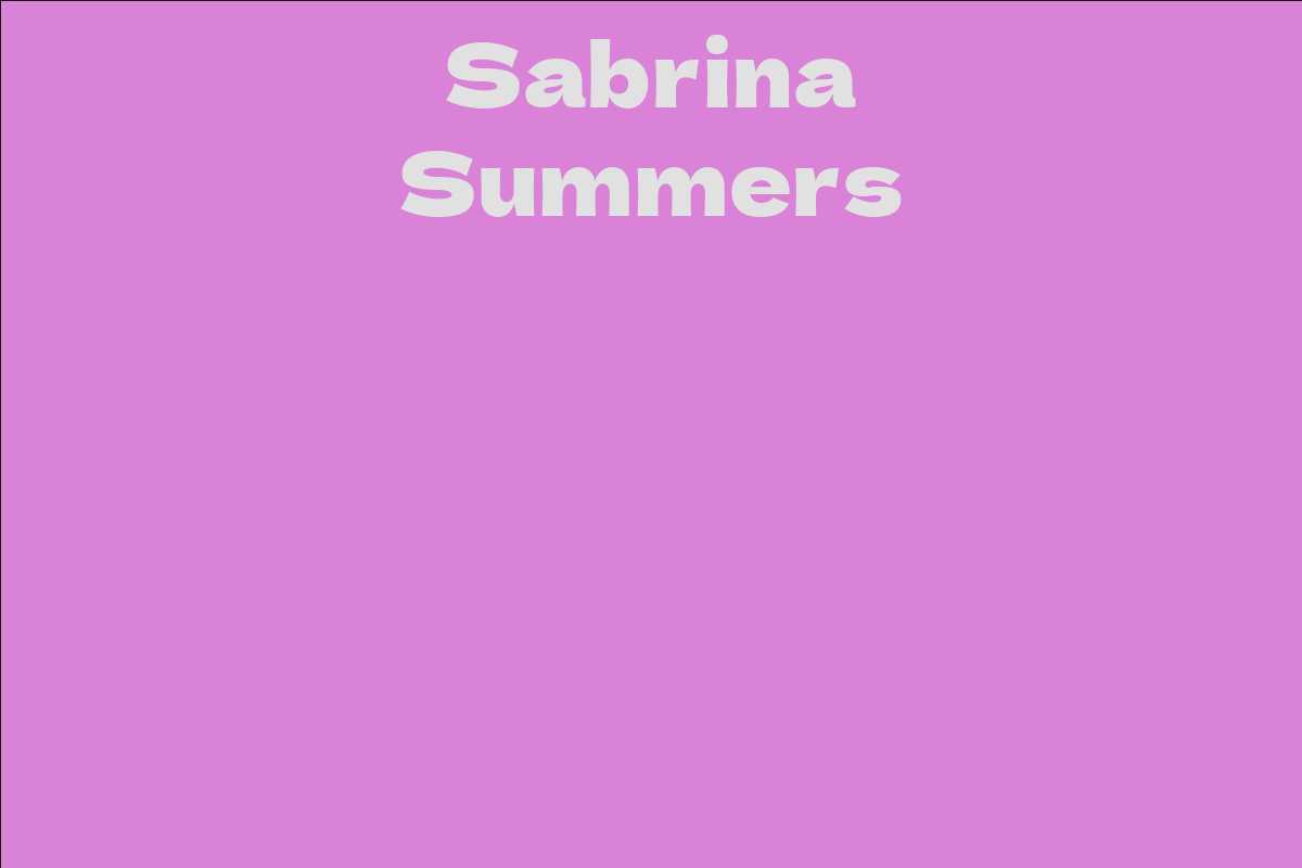 Sabrina Summers