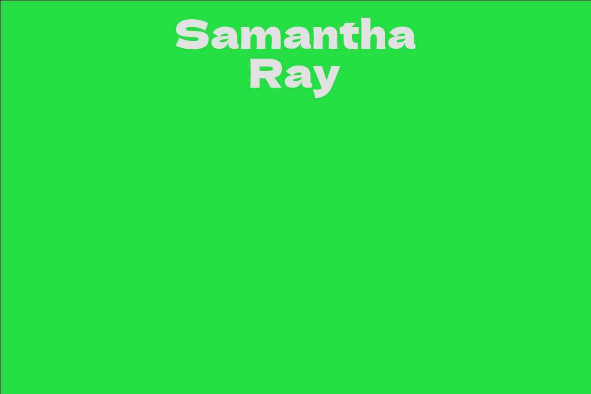 Samantha Ray