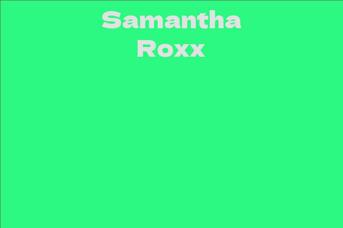 Samantha Roxx