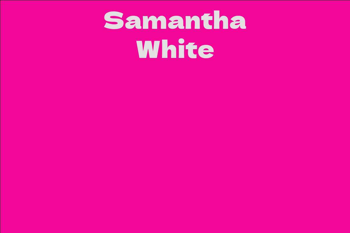 Samantha White