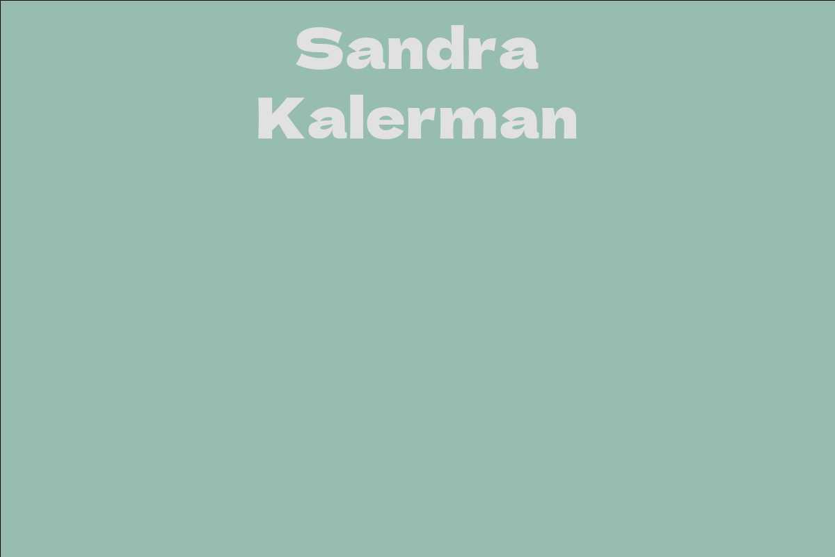 Sandra Kalerman