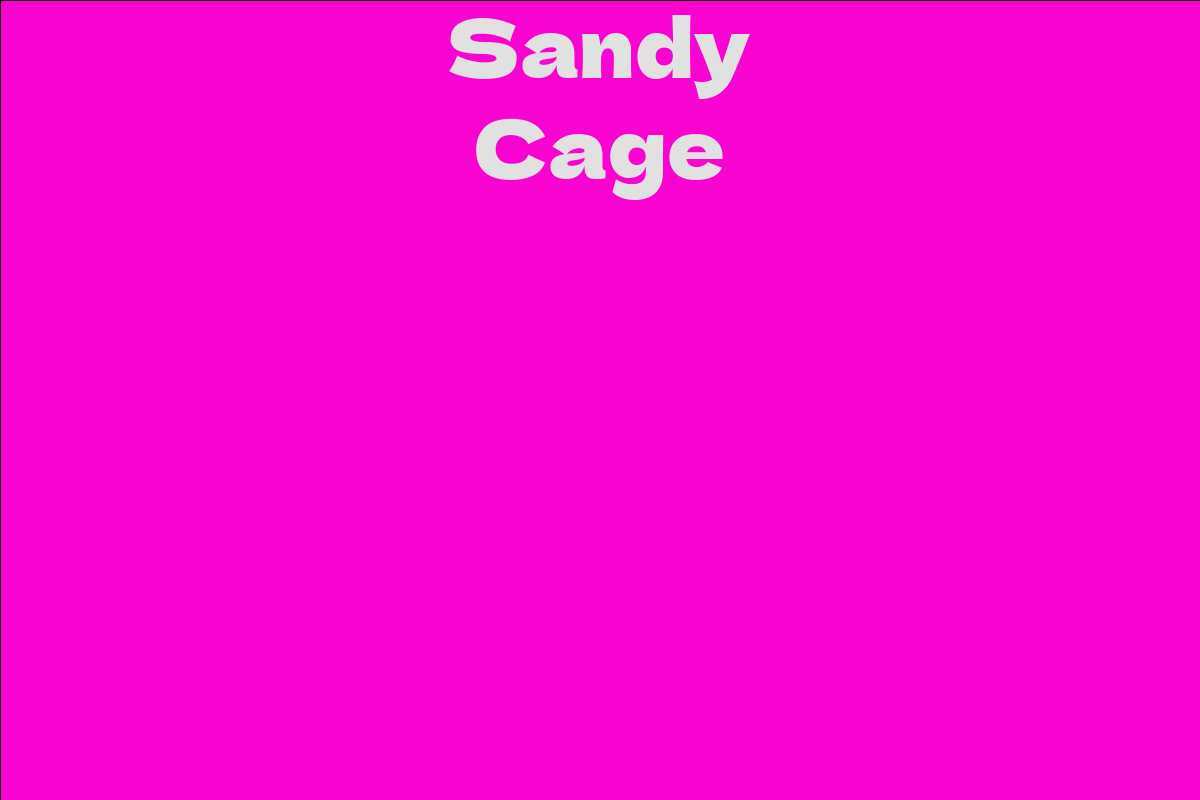 Sandy Cage