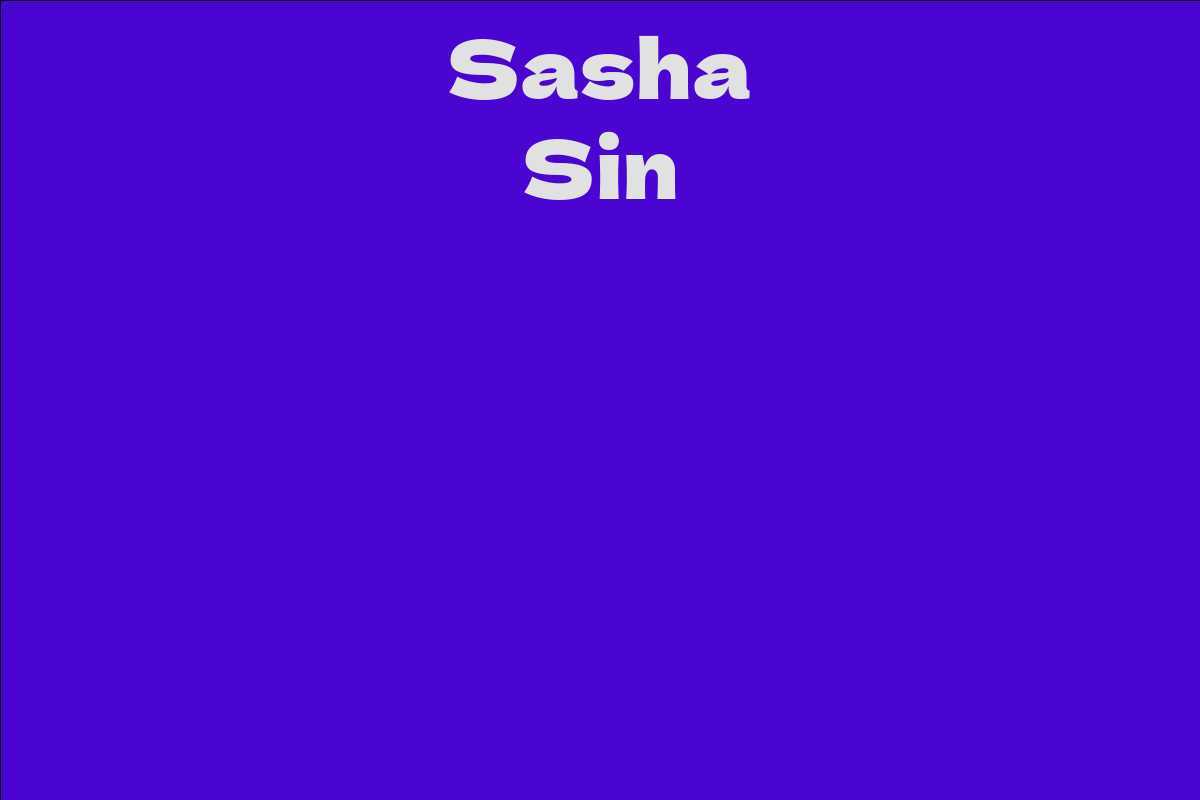 Sasha Sin