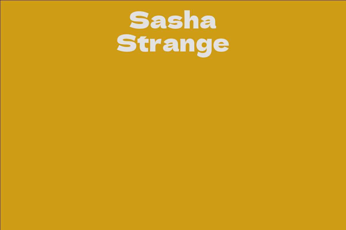 Sasha Strange