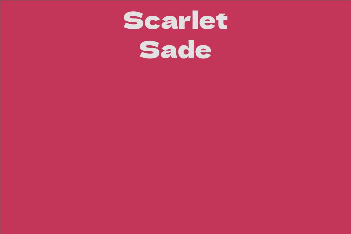 Scarlet Sade