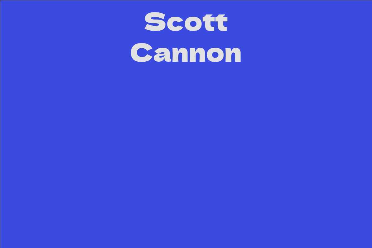 Scott Cannon