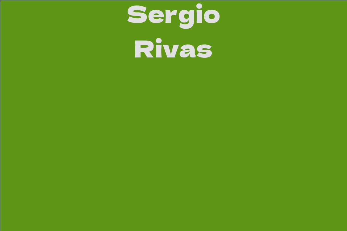 Sergio Rivas