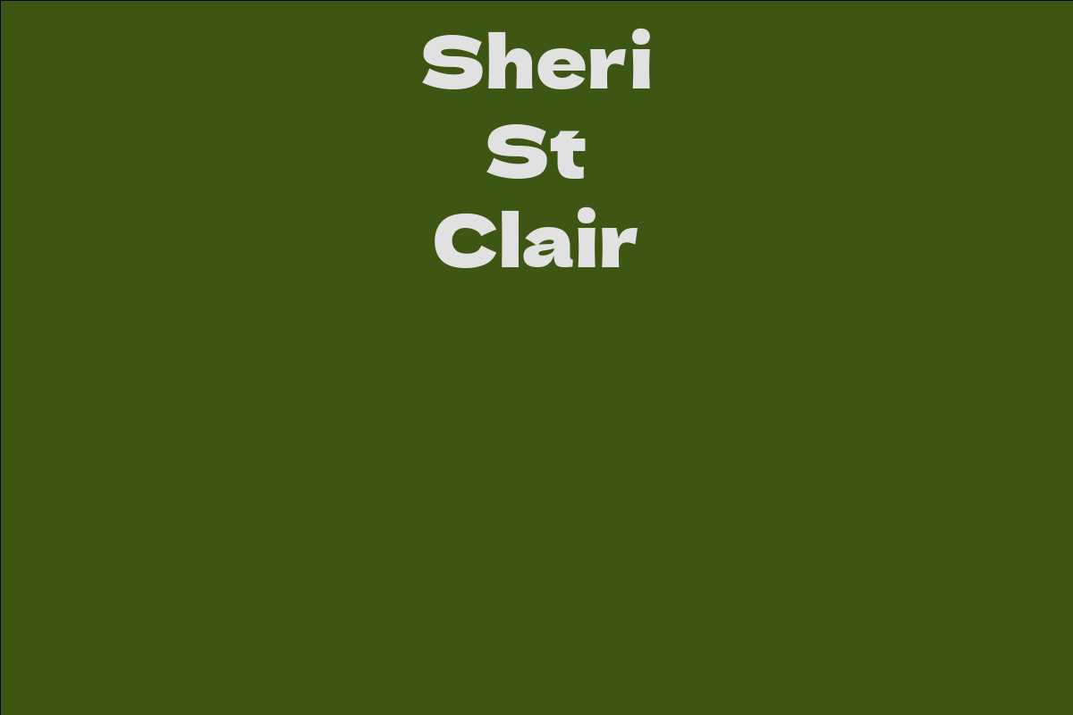 Sheri St Clair