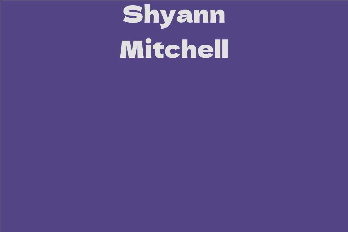 Shyann Mitchell