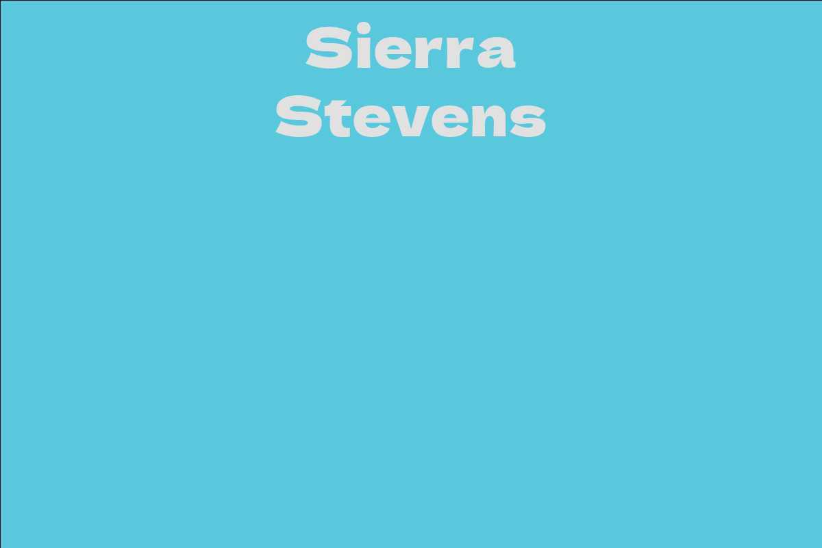 Sierra Stevens