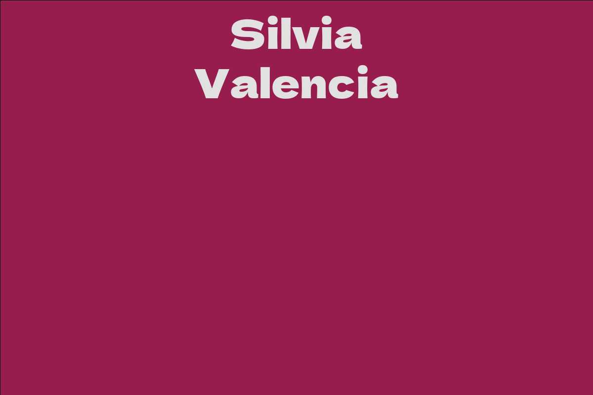 Silvia Valencia