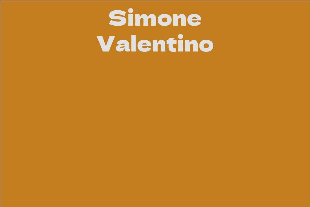 Simone Valentino