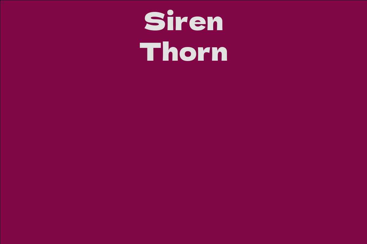 Siren Thorn