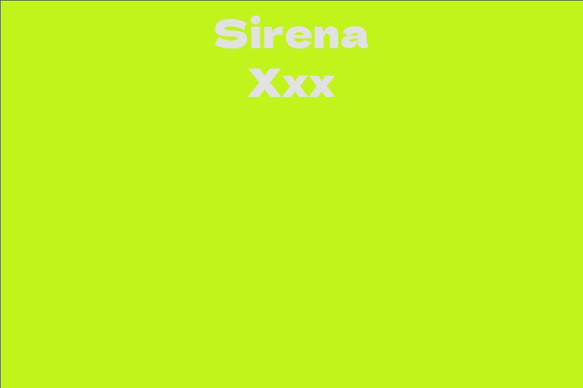 Sirena Xxx