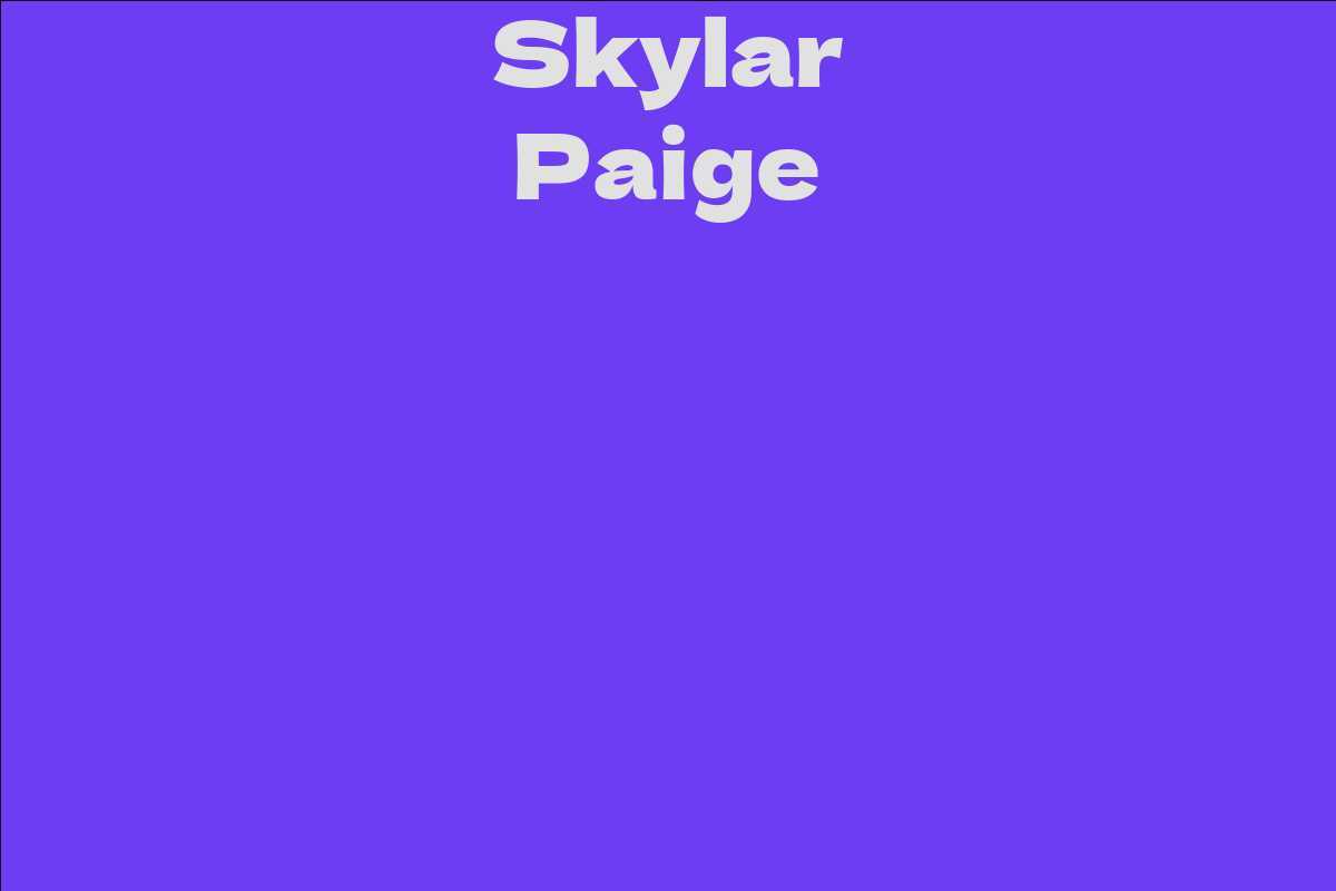 Skylar Paige