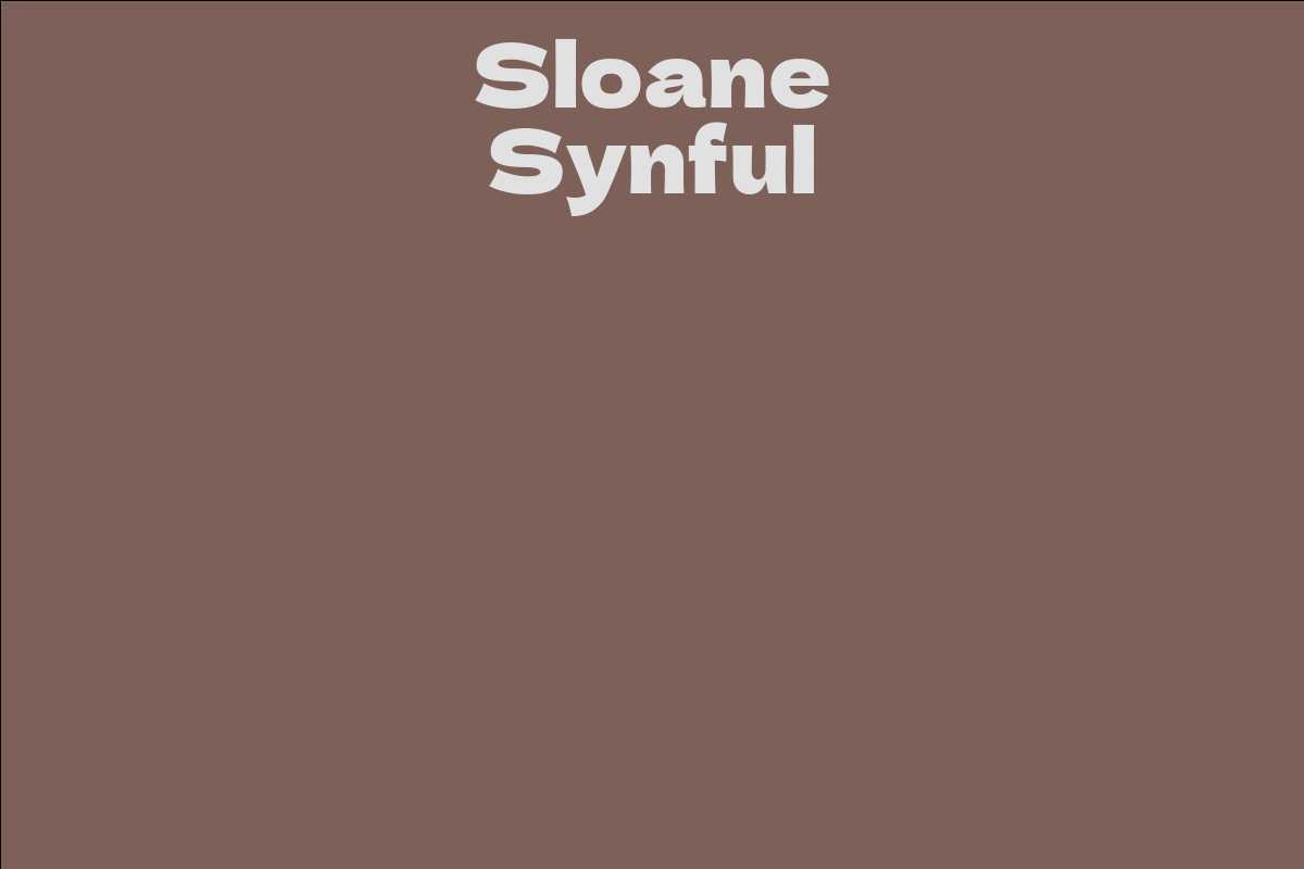 Sloane Synful