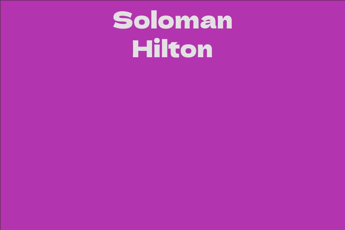 Soloman Hilton