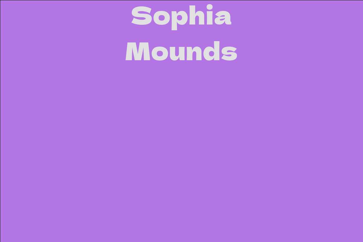 Sophia Mounds