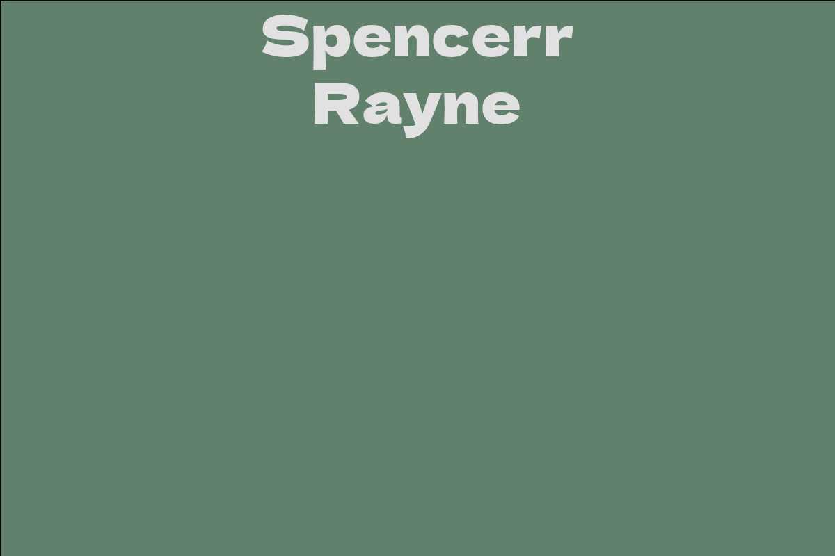 Spencerr Rayne