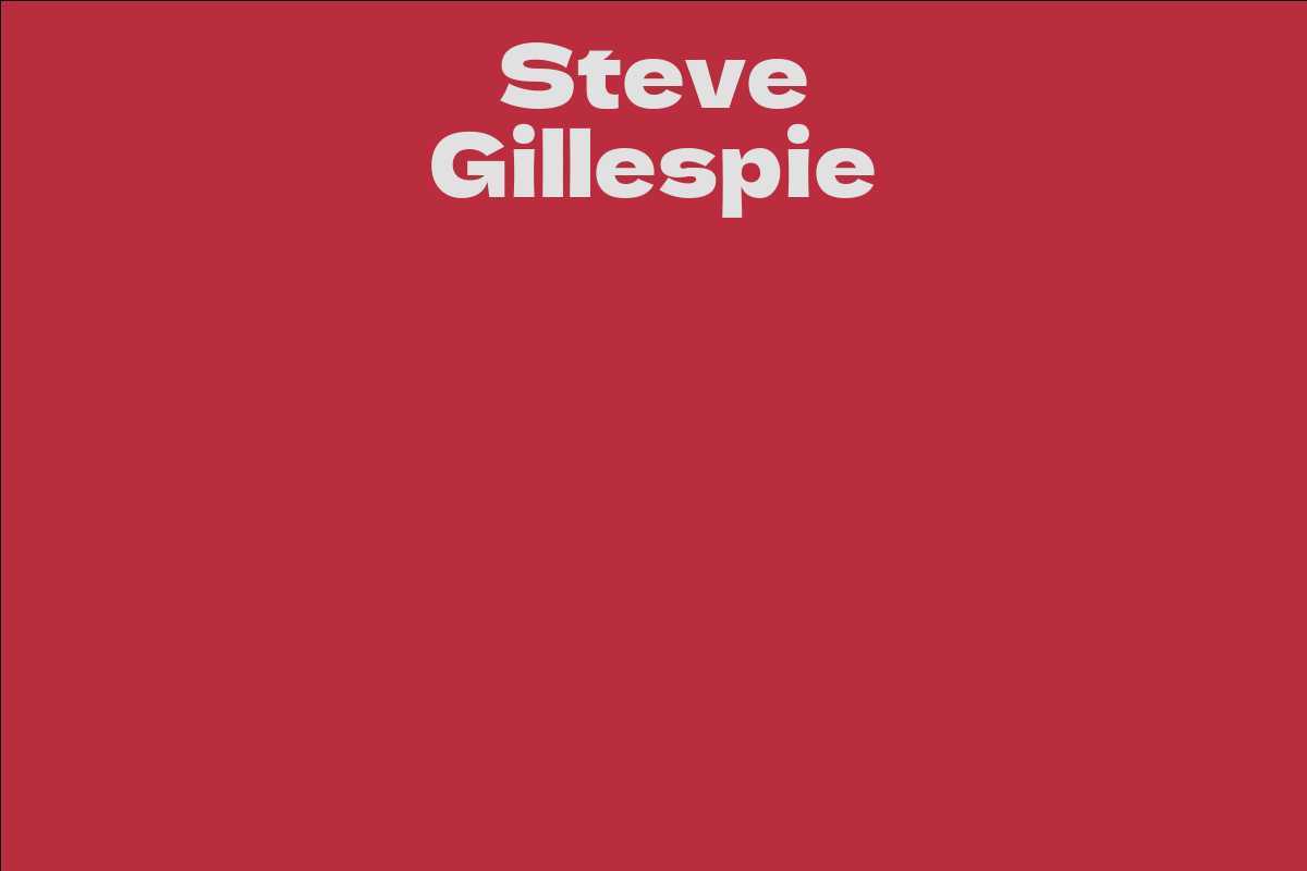 Steve Gillespie