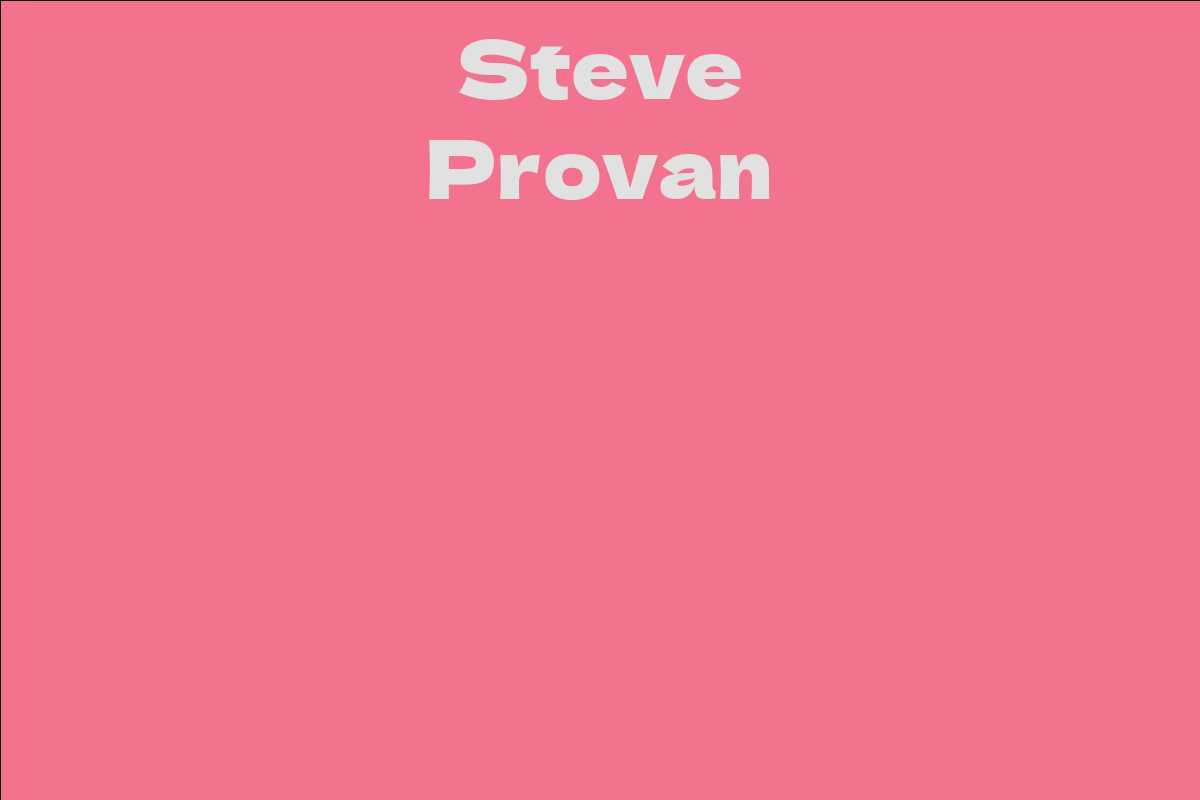 Steve Provan