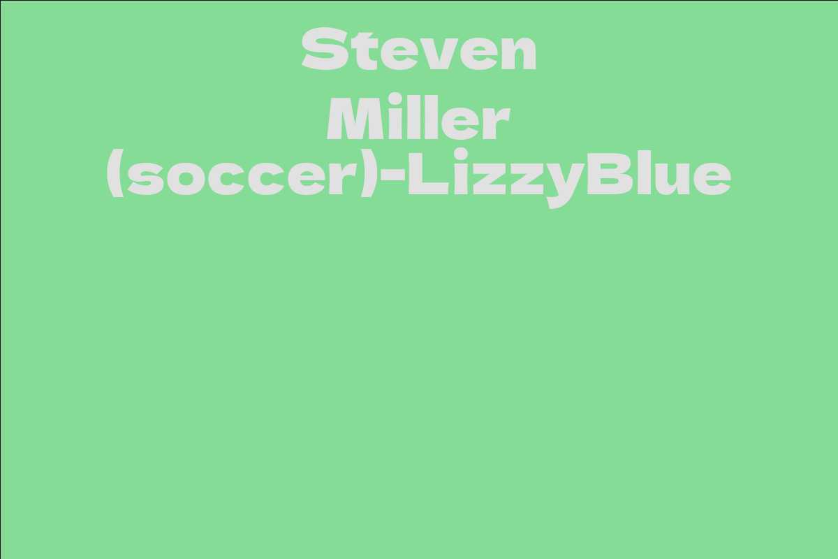 Steven Miller (soccer)-LizzyBlue