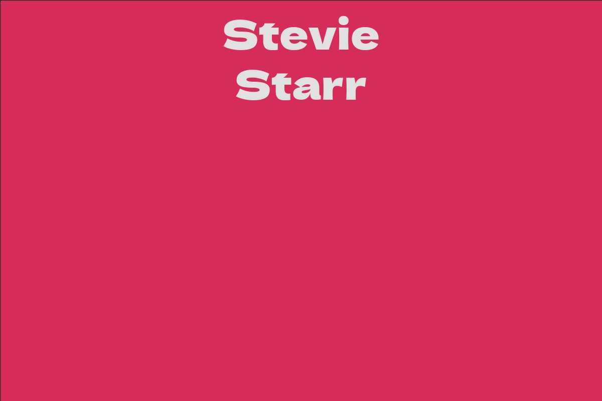 Stevie Starr