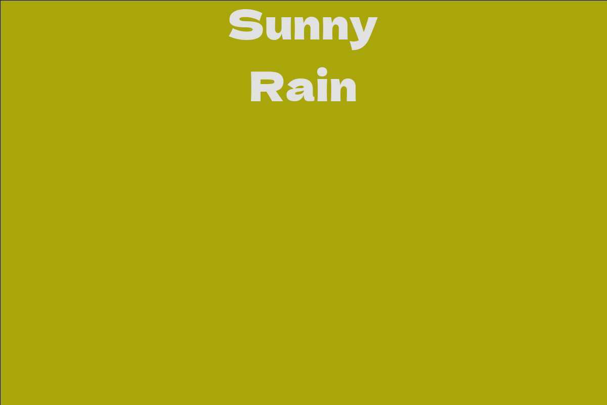 Sunny Rain
