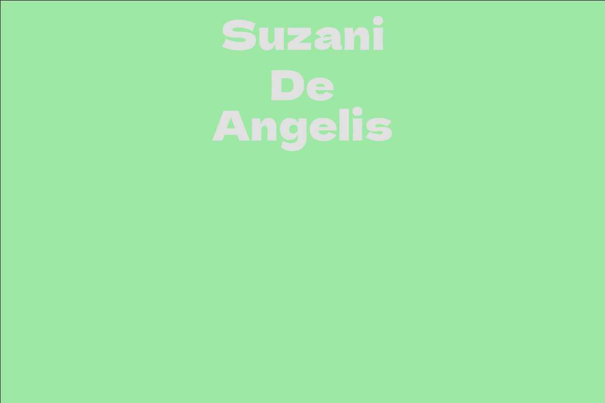 Suzani De Angelis