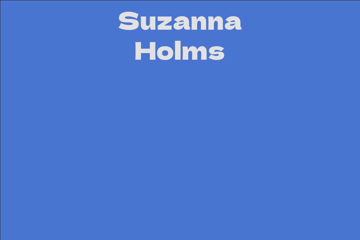 Suzanna Holms