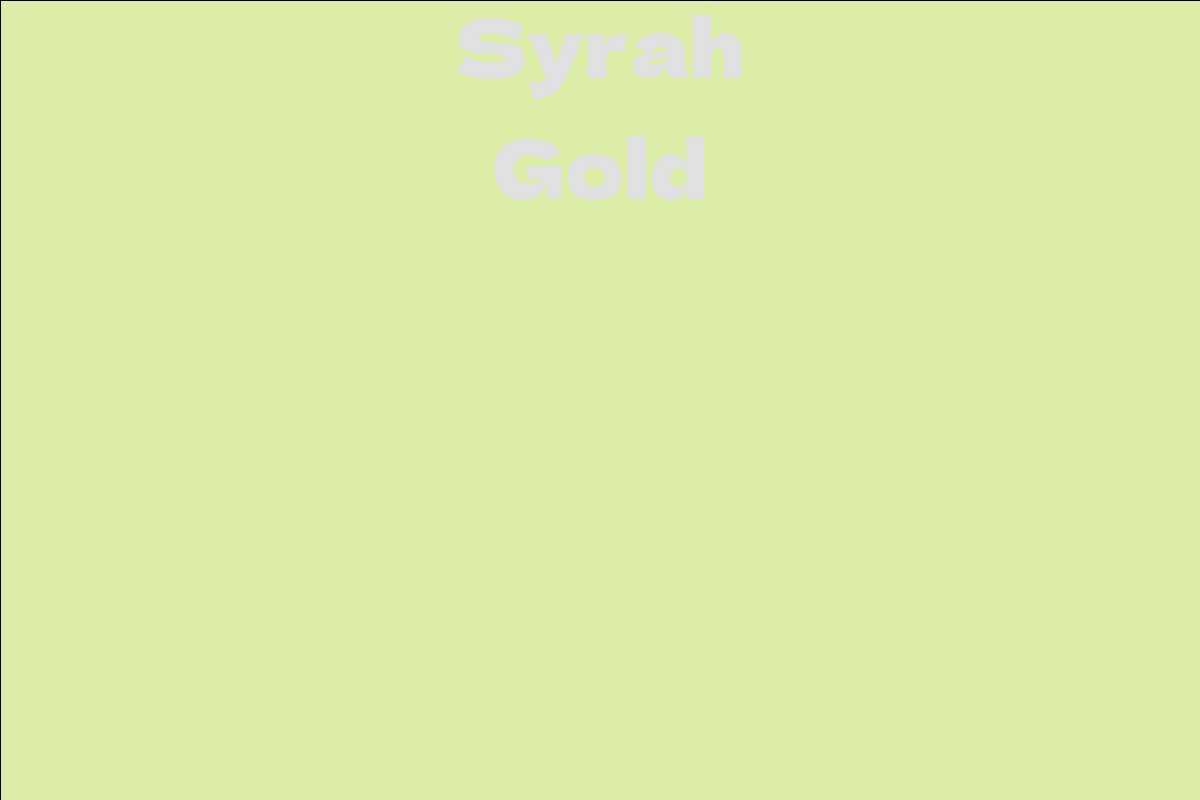 Syrah Gold