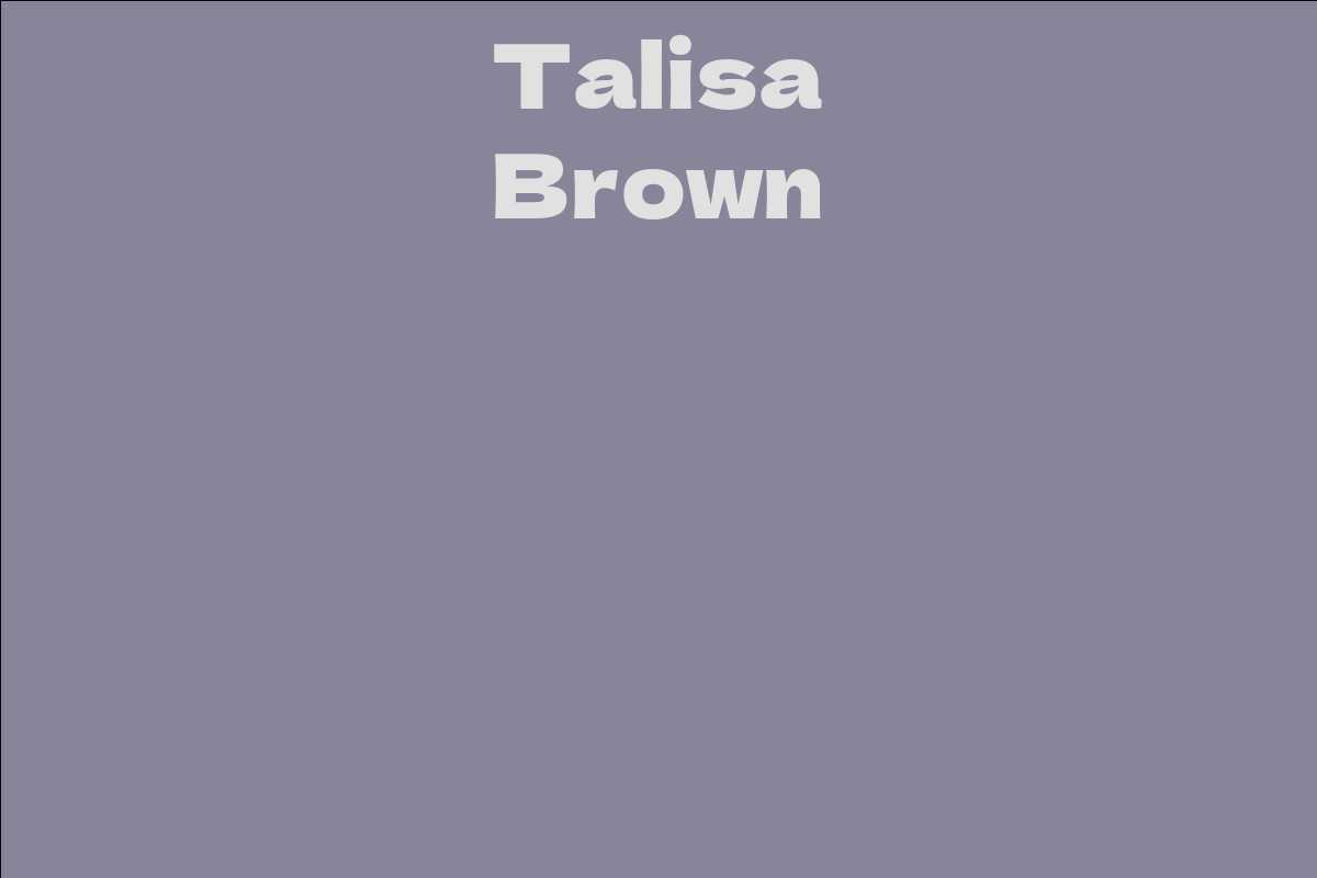 Talisa Brown